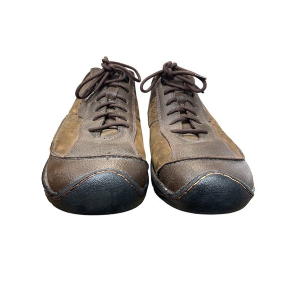 Keen Cush Mens Brown leather casual walk shoes sneakers sz 15 SKU 9605 - Picture 10 of 16